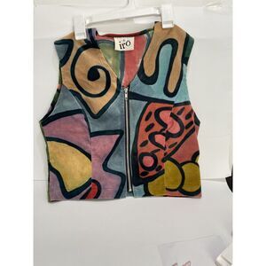 IRO Women’s Artistic Statment 100% Cotton Vest Size S